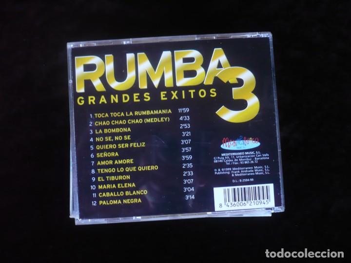 CDs de m&uacute;sica: rumba 3 grandes exitos - cd como nuevo - Foto 2