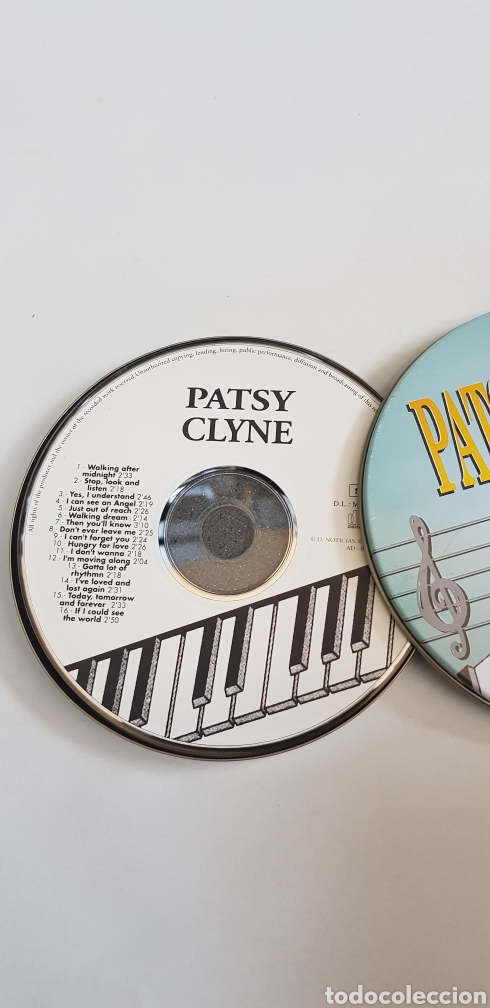 CDs de m&uacute;sica: Patsy Cline - en caja de metal - car187 - Foto 2
