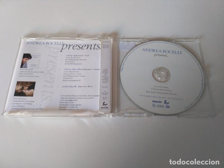 CDs de m&uacute;sica: Andrea Bocelli - Presents... (CD, Single, Promo) - Foto 2