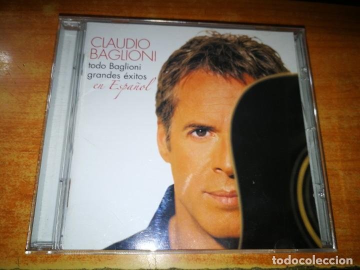 CLAUDIO BAGLIONI Todo Baglioni grandes exitos en ESPAÑOL CD ALBUM DEL AÑO  2005 CONTIENE 15 TEMAS