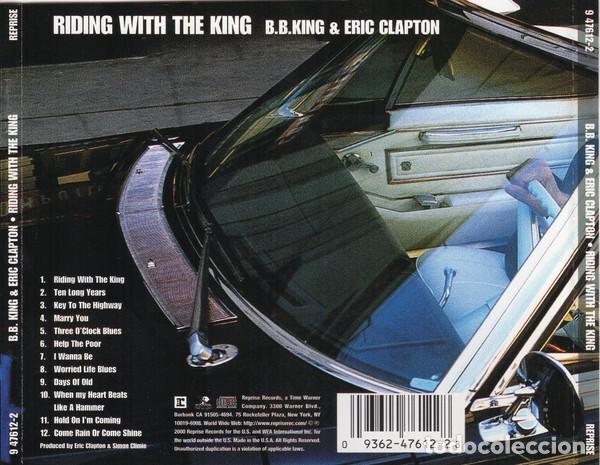 CDs de m&uacute;sica: B.B. King & Eric Clapton - Riding With The King - CD - Foto 2