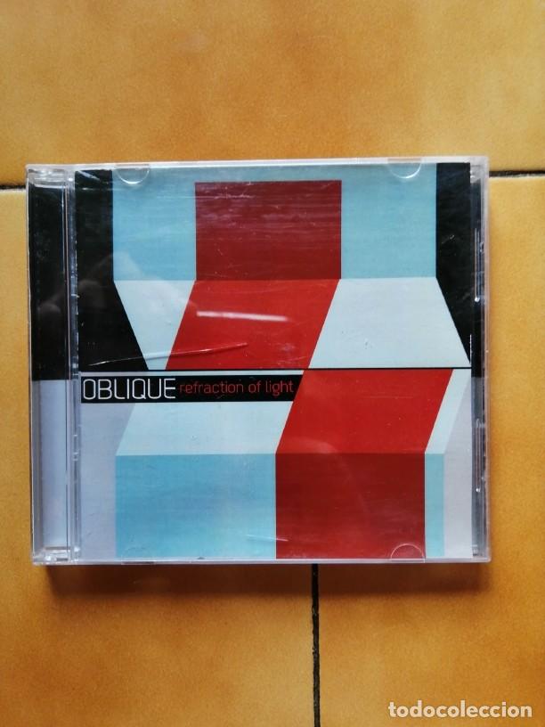 CDs de m&uacute;sica: CD OBLIQUE - REFRACTION OF LIGHT - Foto 1