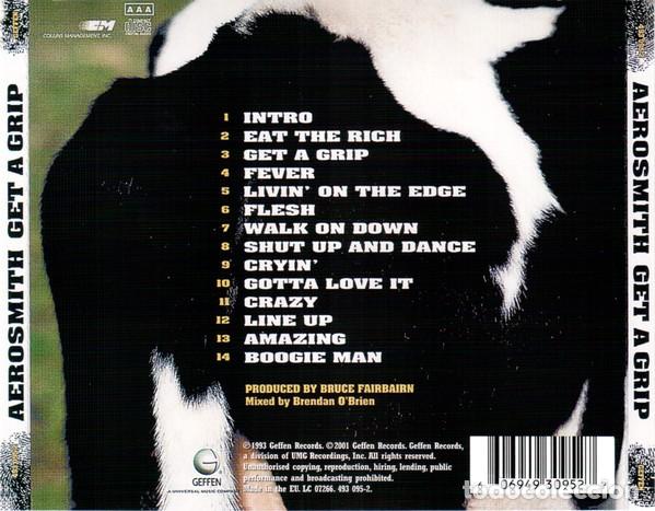 CDs de m&uacute;sica: AEROSMITH * CD * GET A GRIP * PRECINTADO!! - Foto 9