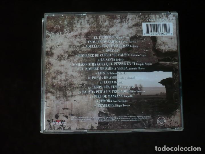 CDs de m&uacute;sica: serrat - eres unico - 16 temas - cd como nuevo - Foto 2