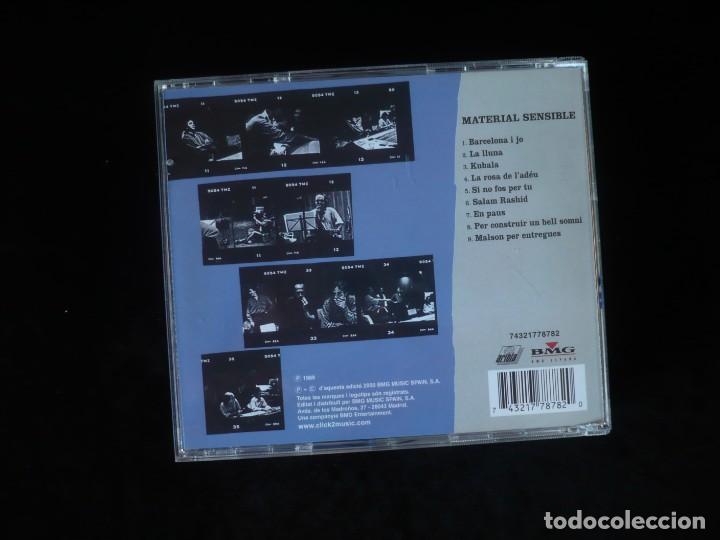 CDs de m&uacute;sica: joan manuel serrat - material sensible - 9 temas - cd como nuevo - Foto 2
