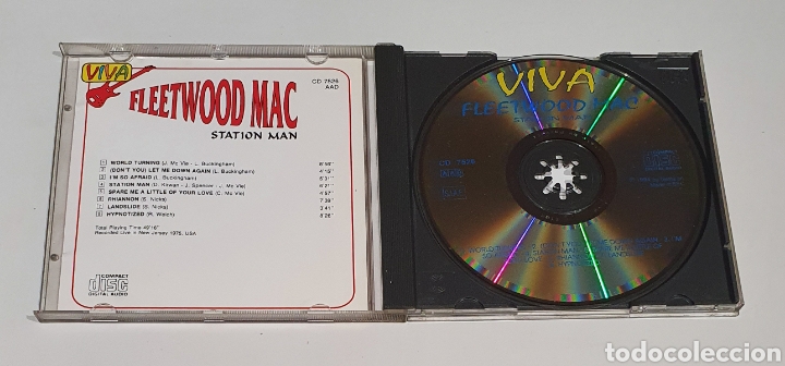 CDs de m&uacute;sica: FLEETWOOD MAC / CD LIVE / STATION MAN - Foto 2