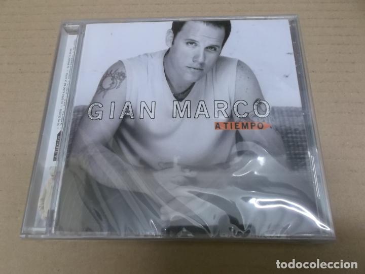 CDs de m&uacute;sica: GIAN MARCO (CD) A TIEMPO A&Ntilde;O 2002 - PRECINTADO - Foto 1
