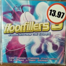 CDs de Música: FLOORFILLERS 3- 2 CD - FATBOY SLIM, SUNSET STRIPPERS, BREEZE, ERIC PRYDZ, MORJAC, ULTRABEAT...