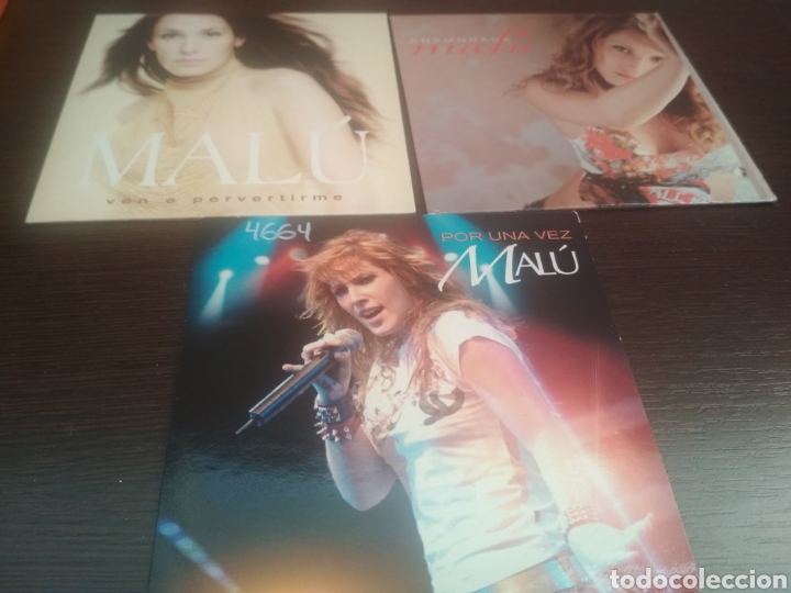 CDs de m&uacute;sica: Mal&uacute; lote de 3 CD singles - Foto 1