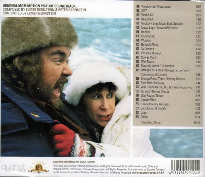 CDs de m&uacute;sica: Elmer Bernstein - CANADIAN BACON - CD BSO - Foto 2