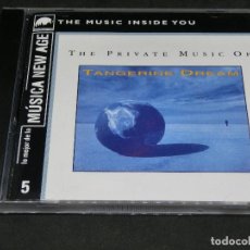 CDs de Música: CD - THE PRIVATE MUSIC OF TANGERINE DREAM - LO MEJOR DE LA MÚSICA NEW AGE 5 THE MUSIC INSIDE YOU. Lote 215288627