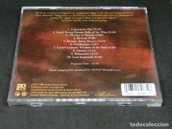 CDs de m&uacute;sica: CD - LOVE IMMORTAL - MICHAEL MAXWELL - 1999 - Foto 2
