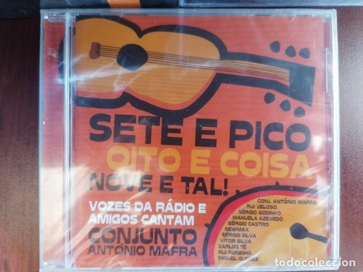 CDs de m&uacute;sica: CD CONJUNTO ANTONIO MAFRA SETE E PICO , OITO E COISA, NOVE E TAL - Foto 1