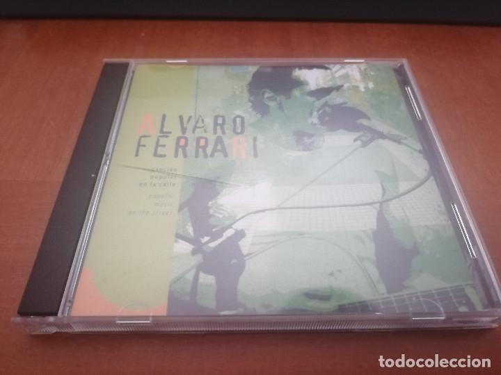 CDs de m&uacute;sica: ALVARO FERRARI. CD EN BUEN ESTADO CON 13 TEMAS. VERSIONES DE OTROS CANTANTES. DIFICIL