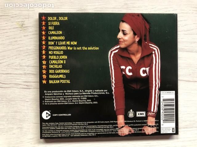 CDs de m&uacute;sica: Amparanoia - Enchilao (CD, Album) - Foto 3
