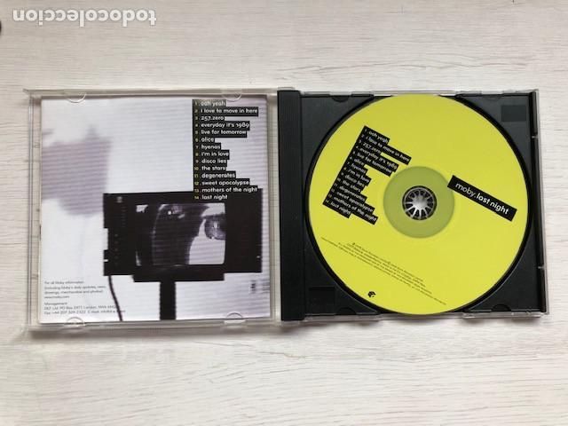 CDs de m&uacute;sica: Moby - Last Night (CD, Album) - Foto 2
