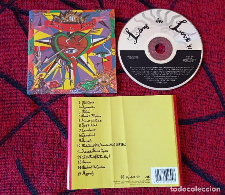 CDs de m&uacute;sica: LIONS IN LOVE CD ORIGINAL 1990 - Foto 1