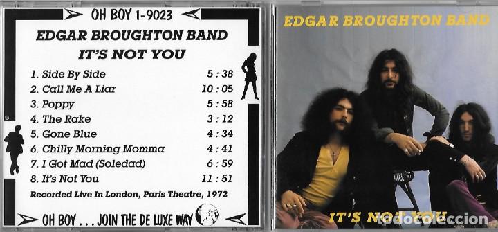 CD de M&uacute;sica: EDGAR BROUGHTON BAND: IT&acute;S NOT YOU. HARD PROGRESIVO CORROSIVO U.K. SENSACIONAL DIRECTO EN 1972
