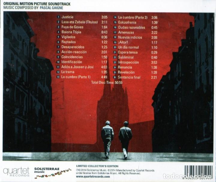 CDs de m&uacute;sica: LASA Y ZABALA - Pascal Gaigne - CD BSO - PRECINTADO - Foto 2