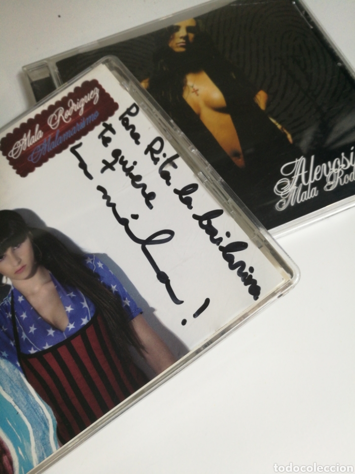 CDs de Música: La Mala Rodríguez Cd autografiado firmado ”Malamarismo” + Cd ”Alevosía” - Foto 4 - 215460317