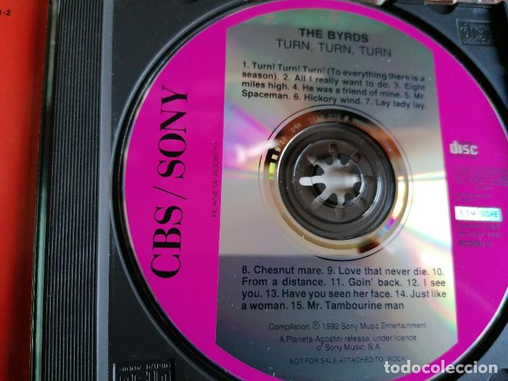 CDs de m&uacute;sica: CD The Byrds &lrm;&ndash; Turn, Turn, Turn (NM) - Foto 3