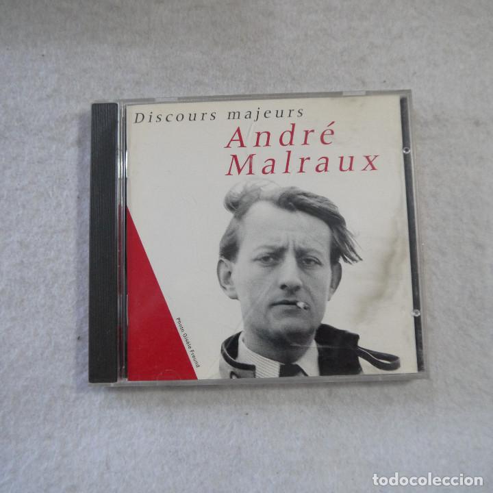 CDs de m&uacute;sica: ANDR&Eacute; MALRAUX - DISCOURS MAJEURS - CD 1996 - Foto 1