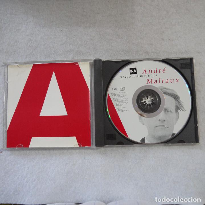 CDs de m&uacute;sica: ANDR&Eacute; MALRAUX - DISCOURS MAJEURS - CD 1996 - Foto 2