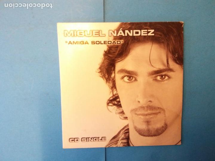 CDs de m&uacute;sica: MIGUEL N&Aacute;NDEZ. AMIGA SOLEDAD. CD SINGLE. - Foto 1