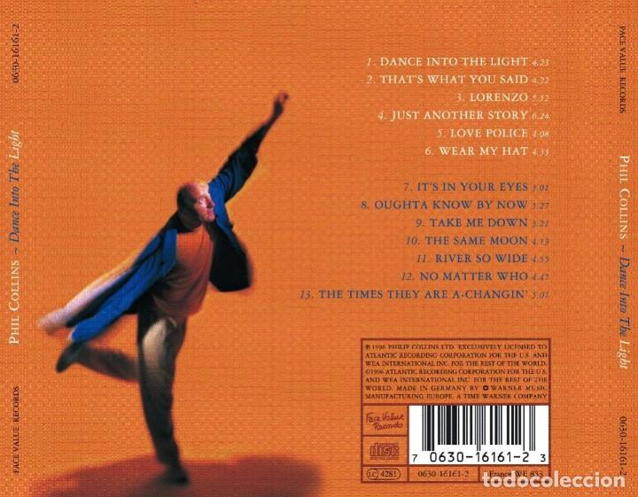 CDs de m&uacute;sica: Phil Collins - Dance into the light - CD - Foto 2