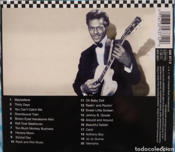 CDs de m&uacute;sica: Chuck Berry&nbsp;&lrm;&ndash;&nbsp;His Best Volume 1 - Foto 2