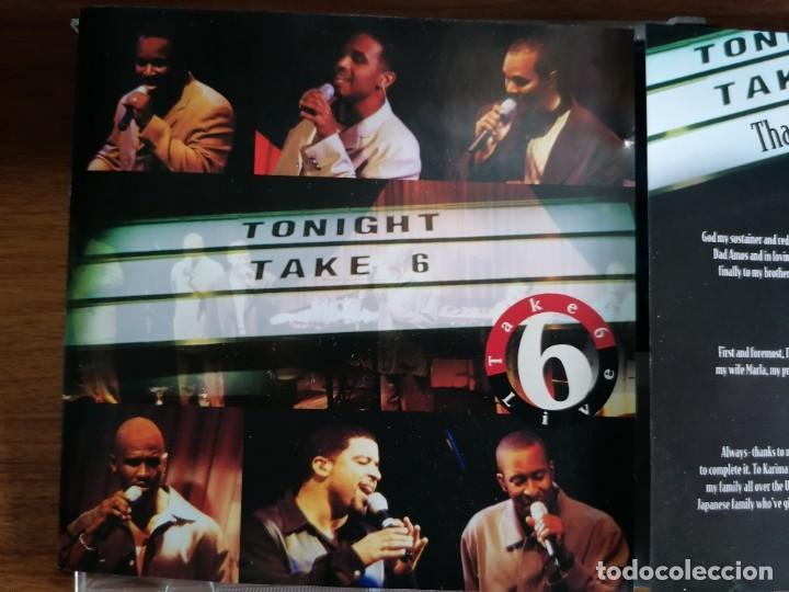 CDs de m&uacute;sica: CD Take 6 ?&ndash; Live Dent, Chea, Thomas, Kibble... (nuevo) - Foto 1