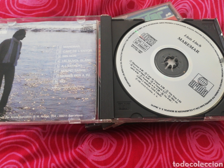 CDs de m&uacute;sica: LLUIS LLACH CD MAREMAR ARIOLA 1985 / sense codi de barres - Foto 2