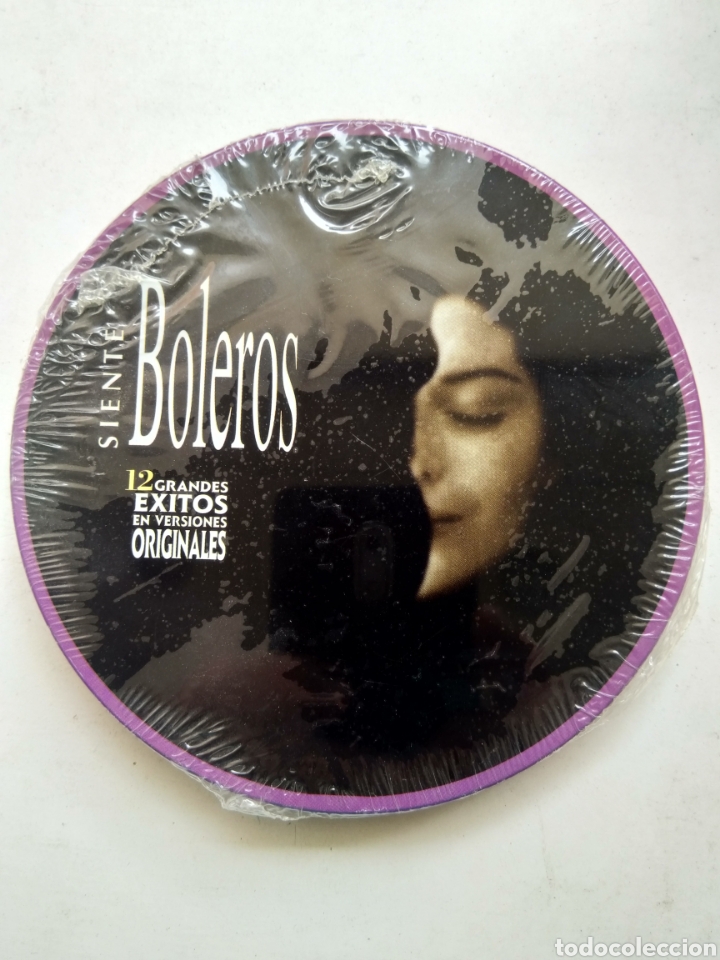 CDs de m&uacute;sica: CD SIENTE BOLEROS 12 GRANDES EXITOS EN VERSION ORIGINAL PRECINTADO - Foto 1