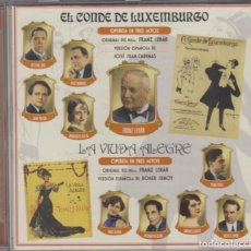 CDs de Música: EL CONDE DE LUXEMBURGO / LA VIUDA ALEGRE CD 2000 ZARZUELA BLUE MOON SERIE LÍRICA