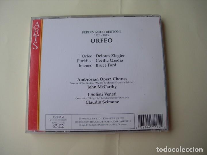 CDs de m&uacute;sica: ORFEO / CLAUDIO SCIMONE / CD - Foto 2
