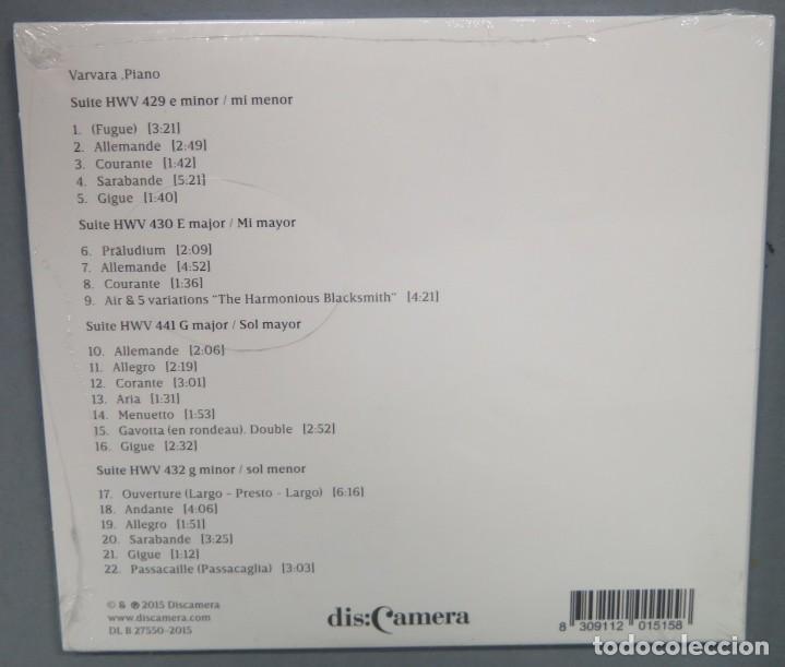CDs de m&uacute;sica: DVD. VARVARA. HANDEL. PRECINTADO - Foto 2