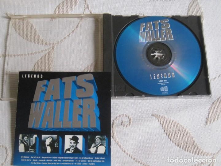 CDs de m&uacute;sica: Fats Waller &ndash; Legends EXCELENTE ESTADO. - Foto 1