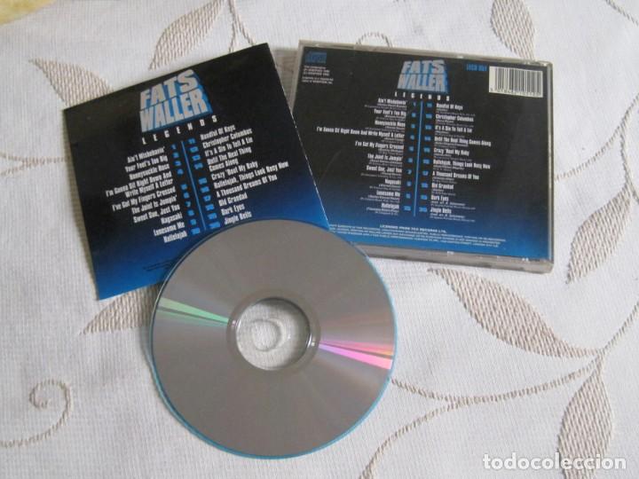 CDs de m&uacute;sica: Fats Waller &ndash; Legends EXCELENTE ESTADO. - Foto 2