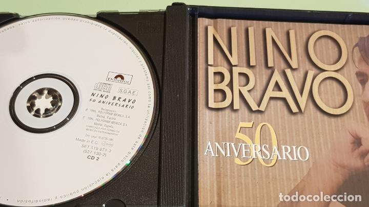 CDs de Música: NINO BRAVO / 50 ANIVERSARIO / DOBLE CD - POLYDOR-1995 / 30 TEMAS / MUY BUENA CALIDAD. - Foto 2 - 293537928