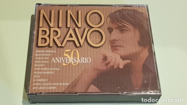 NINO BRAVO / 50 ANIVERSARIO / DOBLE CD - POLYDOR-1995 / 30 TEMAS / MUY BUENA CALIDAD. (Música - CD's Pop)
