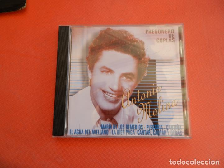 CDs de m&uacute;sica: ANTONIO MOLINA - CD - PREGONERO DE COPLAS -2000 - Foto 1