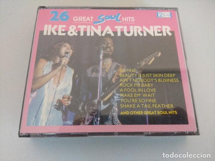 CDs de m&uacute;sica: CD DOBLE/IKE & TINA TURNER. - Foto 1