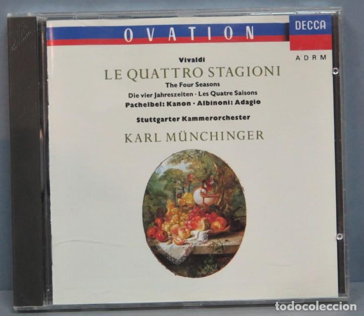 CDs de m&uacute;sica: CD. Le Quattro Stagioni. VIVALDI - Foto 1