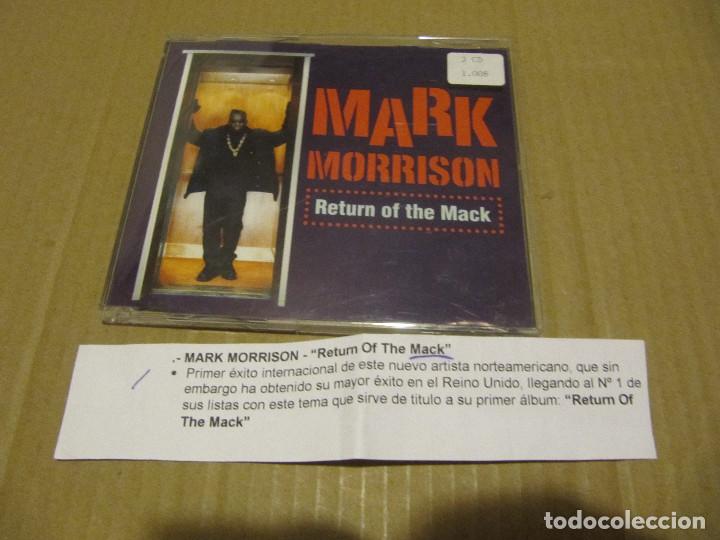 CDs de m&uacute;sica: CD SINGLE - MARK MORRISON - RETURN OF THE MACK - Foto 1