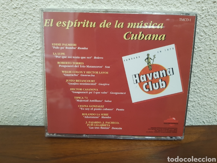 CDs de m&uacute;sica: CD EL ESP&Iacute;RITU DE LA M&Uacute;SICA CUBANA - Foto 2