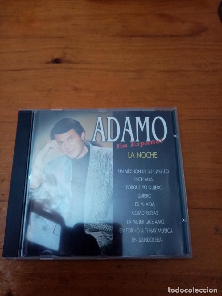 CDs de m&uacute;sica: ADAMO EN ESPA&Ntilde;OL. LA NOCHE. C6CD - Foto 1
