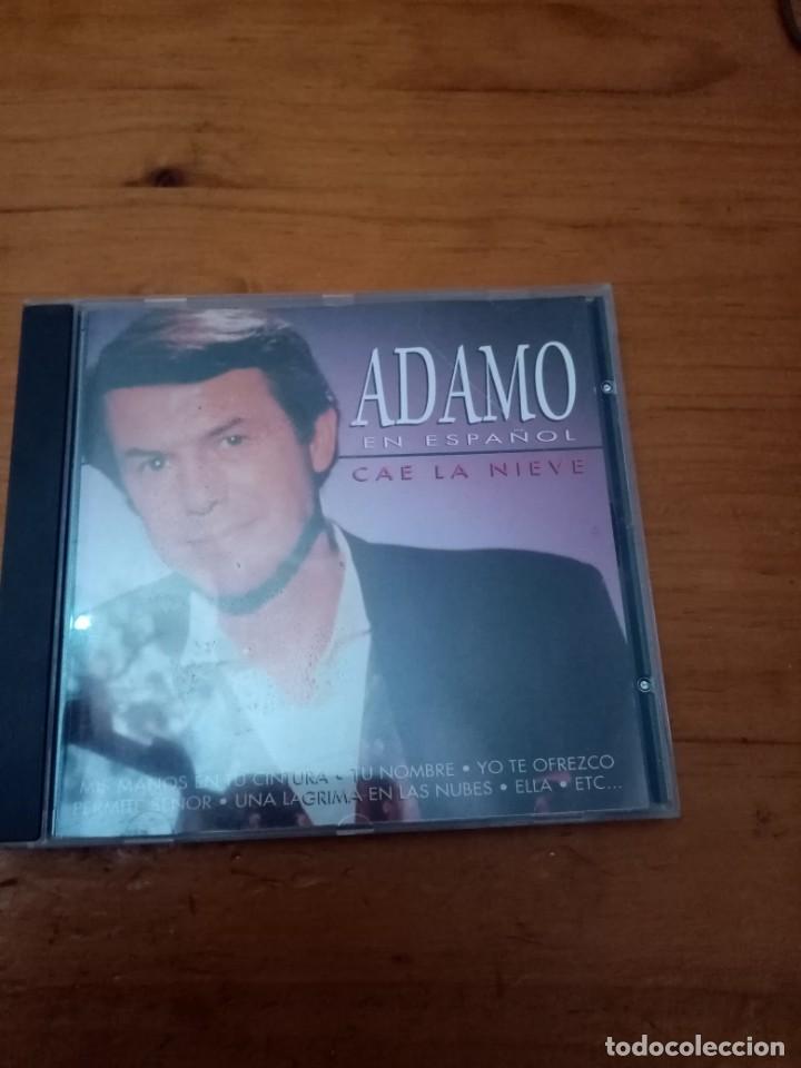 CDs de m&uacute;sica: ADAMO EN ESPA&Ntilde;OL. CAE LA NIEVE. C6CD - Foto 1