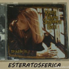 CD de Música: KENNY WAYNE SHEPHERD BAND – TROUBLE IS...- REVOLUTION – 9 24689-2 - 1997. Lote 216532482