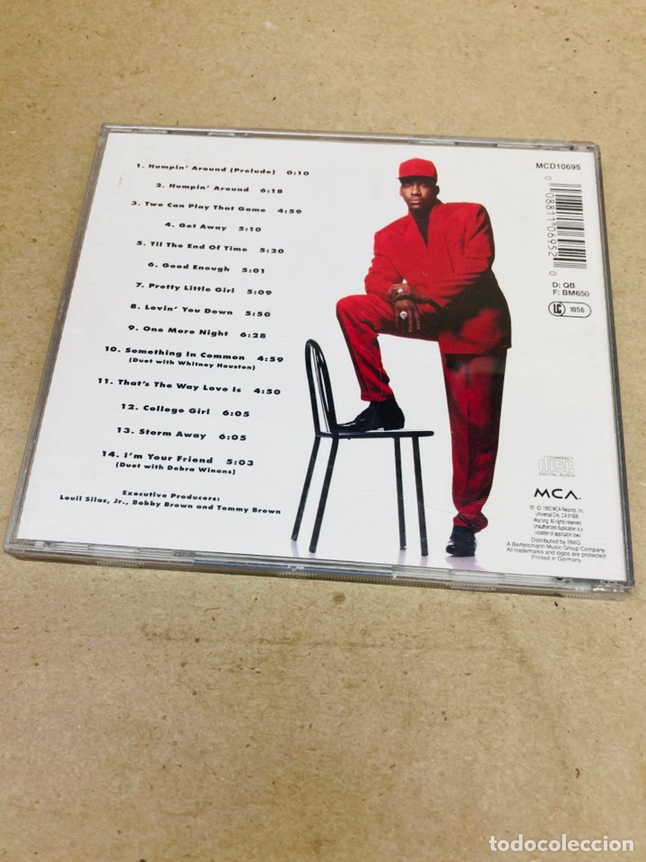 CDs de m&uacute;sica: Cd de m&uacute;sica Bobby Brown /CD1 - Foto 2