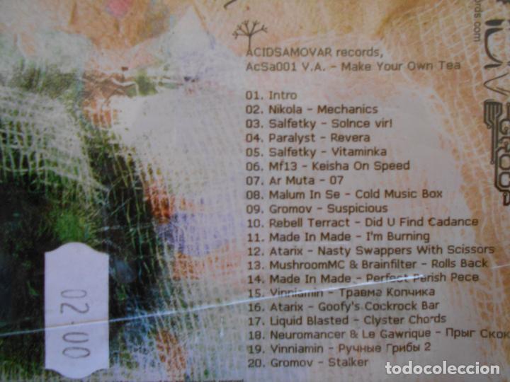 CDs de m&uacute;sica: CD TEA OWN YOUR MAKE.TXT - NOTEPAD (J8) - Foto 2